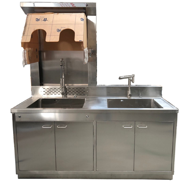 兩槽手工清洗槽(升降式防護(hù)罩/排風(fēng)裝置)